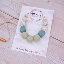 Load image into Gallery viewer, Breastfeeding &amp; Teething Necklace - Dahlia Bloom
