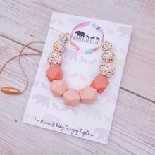 Load image into Gallery viewer, Breastfeeding &amp; Teething Necklace - Floral Collection
