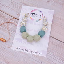 Load image into Gallery viewer, Breastfeeding &amp; Teething Necklace - Floral Collection

