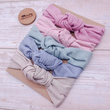 Load image into Gallery viewer, Ribbed Knotted Headbands
