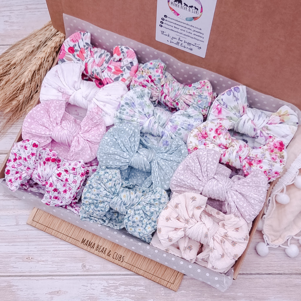 Floral Bow Headbands