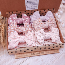 Load image into Gallery viewer, Neutral Floral Bow Bundle x6
