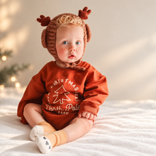 Load image into Gallery viewer, Unisex Reindeer Christmas Bonnet
