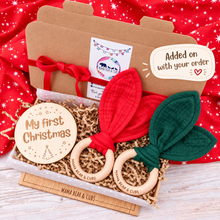 Load image into Gallery viewer, Christmas Reindeer Bow Headband
