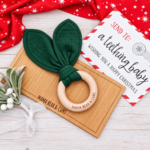 Load image into Gallery viewer, Christmas Green Teether
