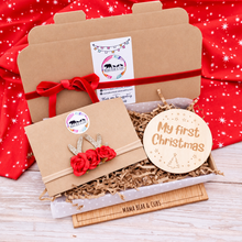 Load image into Gallery viewer, Christmas Reindeer Floral Headband
