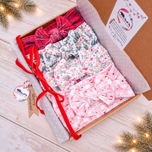 Load image into Gallery viewer, Christmas Pattern Bow Headband Bundle
