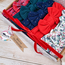 Load image into Gallery viewer, Christmas Mixed Bow Headband Bundle
