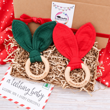Load image into Gallery viewer, Christmas Green Teether
