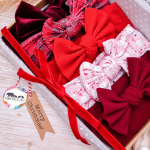 Load image into Gallery viewer, Christmas Mixed Bow Headband Bundle
