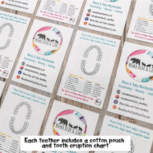 Load image into Gallery viewer, Xmas Bow Teether Gift Box - Mama Bear and Cubs ltd
