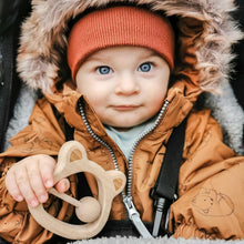 Load image into Gallery viewer, Wooden Bear Teether - Mama Bear and Cubs ltd
